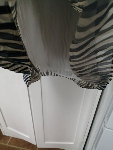 Dkny Top Navy/Off White  XL