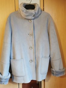 NEW - Classic faux sheepskin coat UK 12