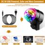 Disco Lights, 360 Degree Rotation Sound Activated Portable Disco Ball Lights with 4M/13ft USB Power Cable, 3W RGB Party Lights with Remote Control for Kids Birthday/Family Gathering/Christmas Party/Home Image 6