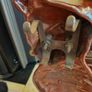 Vintage Art Deco Fox Terrier Companion Set with Coppery Lustre Glaze Image 6