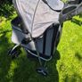 Trixie Grey Dog Buggy Stroller (Quick-Fold, Max 11kg) Image 10