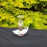 Rose ceramic miniature oil lamp postage possible Image 2