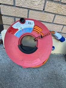 35 Meter Maypole Mains Electrical Extension Reel for Caravans / Motorhomes