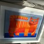 Graham Knuttel Irish, 1954 2023Title: Orange Cat  Ginger Cat Image 4