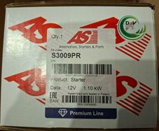 Starter Motor - Brand New 1.1 kW, 12V