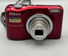 Nikon Coolpix A10 16.1MP Digital Camera Red