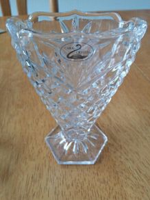 Cara Crystal Small Vase