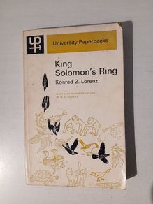 King Solomon's Ring by Konrad Z. Lorenz