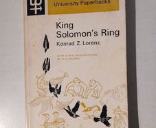 King Solomon's Ring by Konrad Z. Lorenz