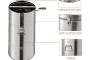Portable Manual 2 Frame Stainless Steel Honey Extractor