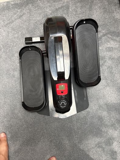 Mini Under-Desk Elliptical Stepper - Magnetic Tension 1-8 - With Monitor
