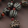 Antique Burmese Pumtek Pyu Petrified Wood Beads Necklace Image 7