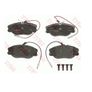 TRW GDB1148 Brake pad set for Citreon - Peugeot - Fiat Image 2