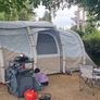 6-person 3-bedroom inflatable camping tent Air seconds 6.3 Fresh & Black Image 2