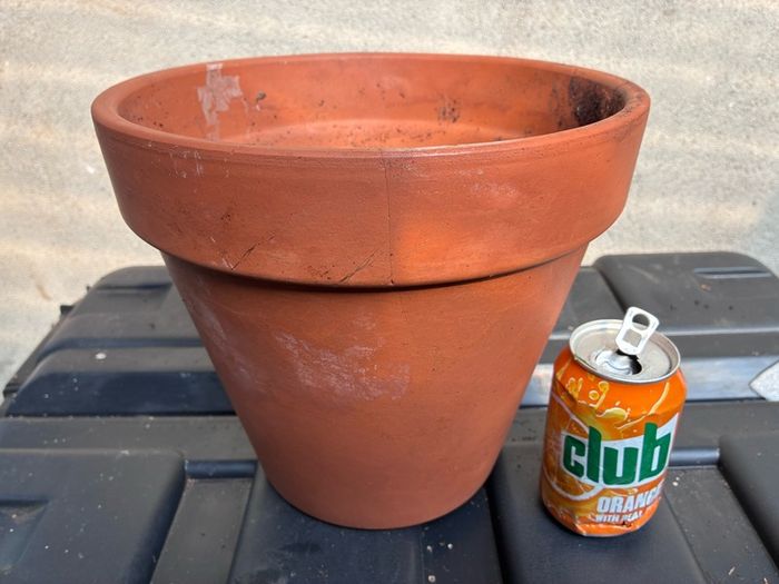 Terracotta flower pot