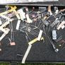 Mix Lot of Circuit Board Microchips Transistors Diodes Inductors Capacitors Image 4