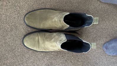 Tommy Hilfiger Lightweight Suede Chelsea Boots