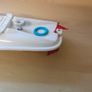 vintage 1970s wind up speed boat made in west Germany. Image 4