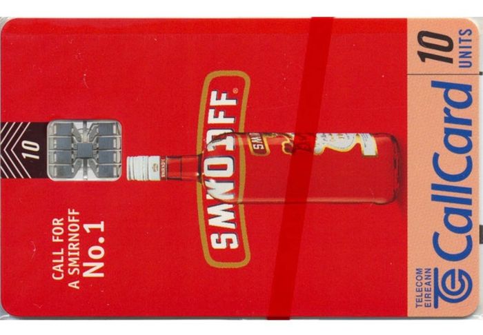WANTED: Used Smirnoff Callcard (1205)
