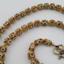 Vintage Venetian Style Tiny Eyes Glass Beads Necklace Image 5