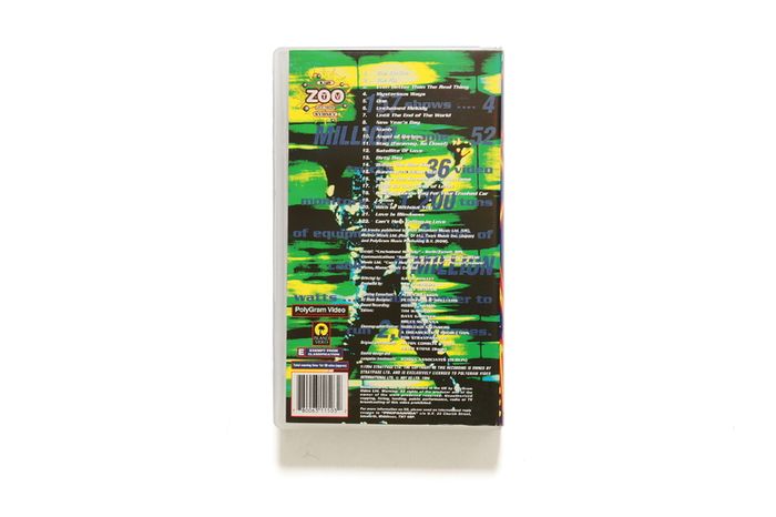 VHS - U2 Zoo TV Live From Sydney Pop/Rock Concert 1994 - UK VHS Cassette