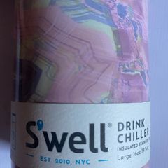 drink cooler Swell Stainless Steel Chiller beer coke Cans and Slim Bottles Triple-Layered Vacuum-Insulated