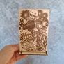 Handmade Personalised Wooden Birthday Card & Stand Image 2