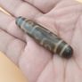 Himalayan 9 Eyes Tibetan Agate Dzi Bead Amulet Pendant Image 3