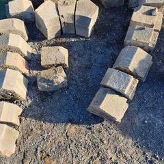 Reclaimed limestone handcut arch
