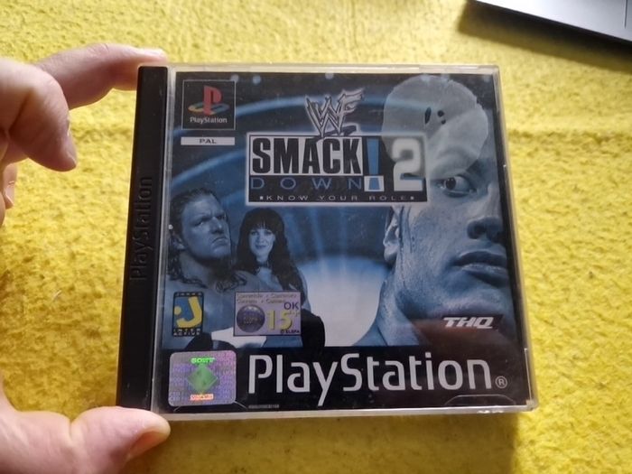 Smack Down 2 PlayStation1 Ps1 PlayStation2 Ps2 Games Original