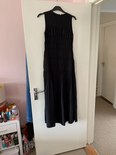 Black maxi dress H&M
