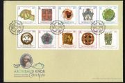 2014 Isle of Man 50th Birth Anniversary of Archibald Know artist and designer Commemorative Stamps First Day Cover (FDC)