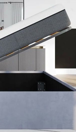 Emma Super King Ottoman bed