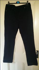 Brand new Esmara black straight leg jeggings size UK22/24 EU50 Postage included