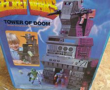 vintage Marvel Super Heroes Secret Wars Tower of Doom boxed