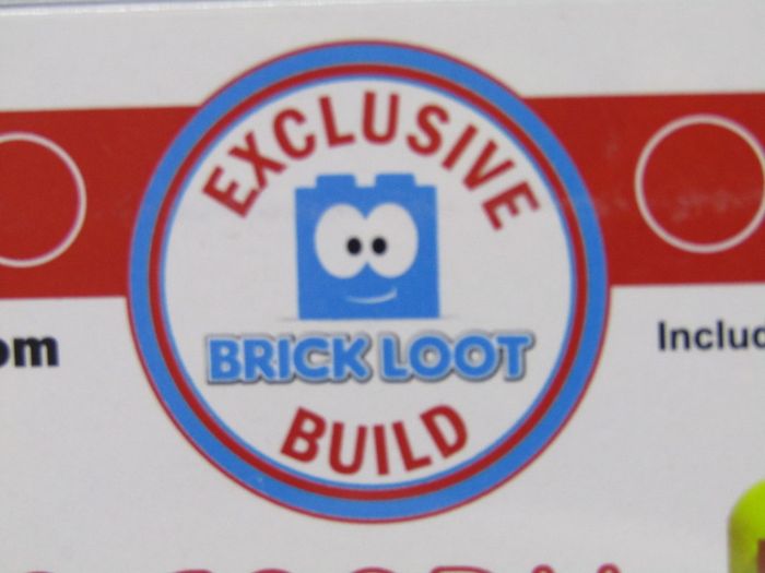 Lego Brick Loot Exclusive Custom Printed  Cotton Candy Cart 62 pcs Exclusive RARE AND HARD TO FIND