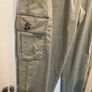 Marks and Spencer Soft Khaki Utility Cargo Trousers UK 8 Regular Image 2