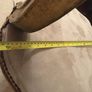 2 Antique Gold chairs with oval back Image 9