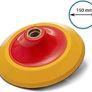 GLASS POLISH 12643 Rotary Sander Backing Pad, Rotary Polisher Backer with Hook and Loop | Thread: M14x2 |150mm Image 5
