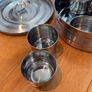 Authentic Indian Stainless Steel Masala Dabba Spice Box with 7 Compartments & Spoon - Never Used Image 3