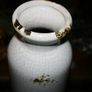 Vintage Large Crackle Vase 20" x 4" Image 4
