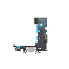 For iPhone 8 4.7" USB Charging Port Dock Lightning Connector Flex Cable White - FHT07IPCP