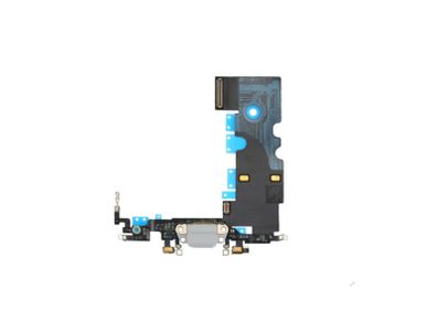 For iPhone 8 4.7" USB Charging Port Dock Lightning Connector Flex Cable White - FHT07IPCP