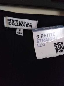 Black trousers, New,size 6 petite, Debenhams