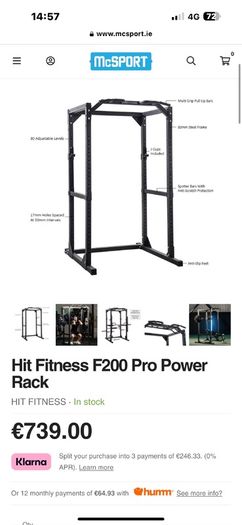 Heavy Duty Squat Power Rack (rated To Hold 350kg!) Gym Weight Set, Bench Bars, Weights, Cable System!!!