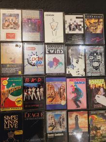 Cassette Tapes x 42 Icehouse, Wang Chung, Associates Sulk, Etc RARE