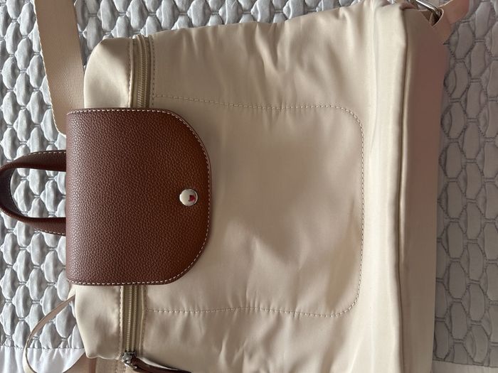 Backpack bag Cream
