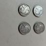 4 Irish 3 pence coins 3d Image 4