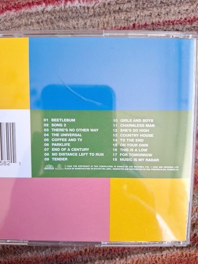 CD Blur the best of