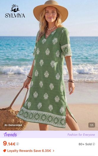 Brand new Green dress from  size L